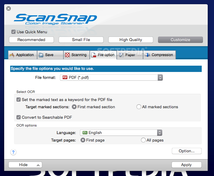 snapscan software for mac